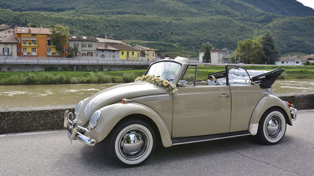 Atesina Noleggi - Volkswagen Maggiolino Cerimonie Trento